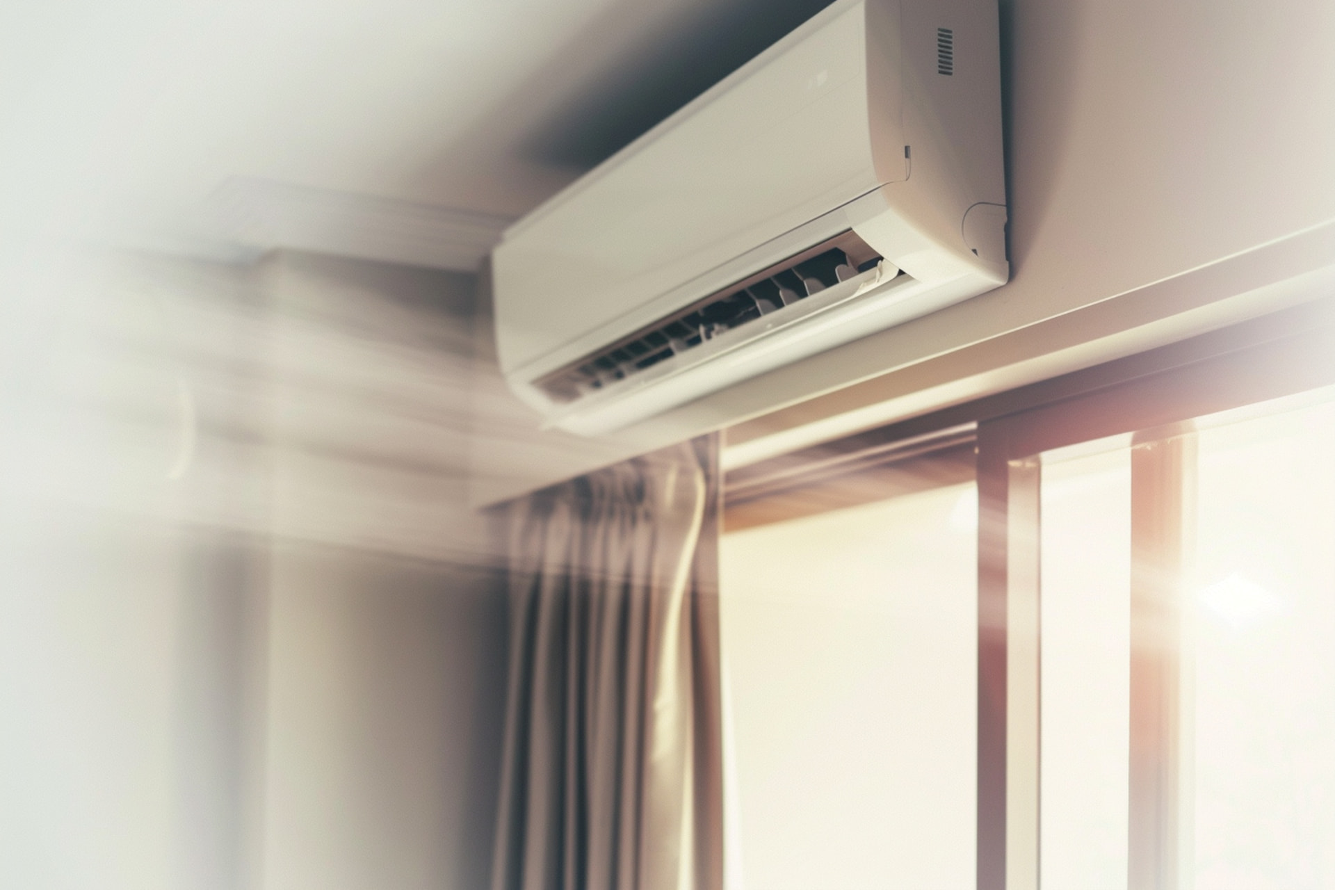 Wall mounted air conditioning unit installed by Georgio's