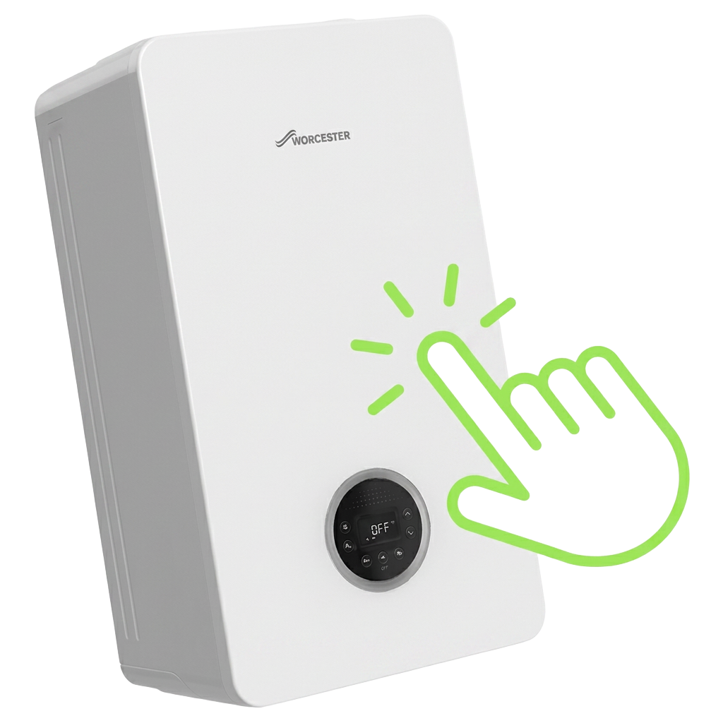 Tap to start your new boiler quote