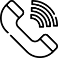Georgio's black phone call icon